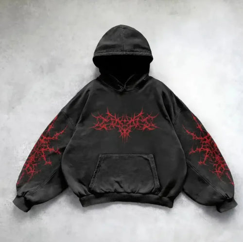 HAVV1 Gothic Wings Hoodie
