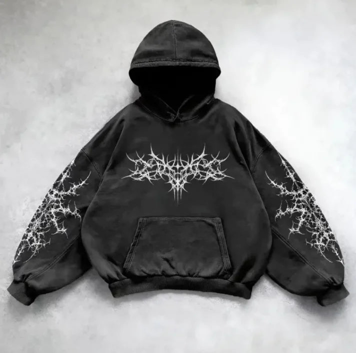 HAVV1 Gothic Wings Hoodie