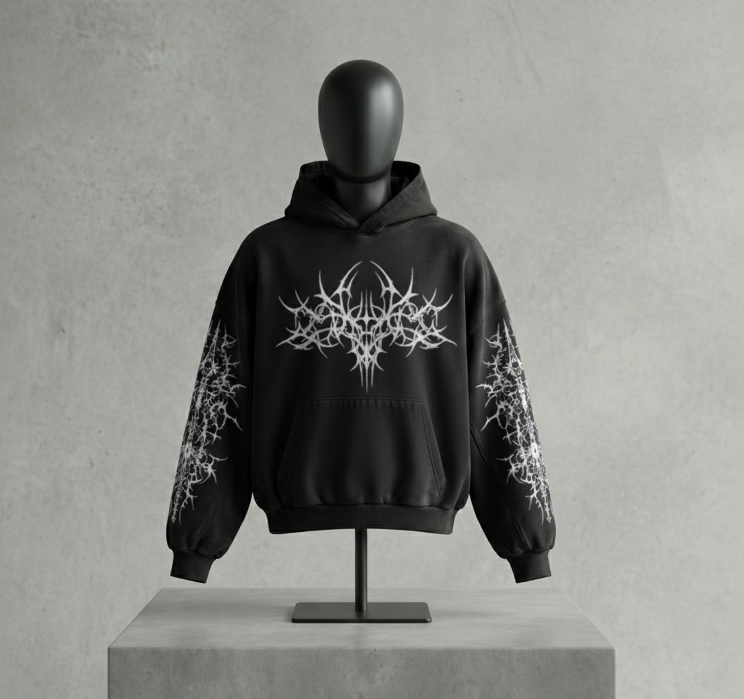 HAVV1 Gothic Wings Hoodie